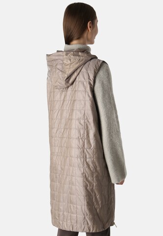 baronia Lange Steppweste in Beige