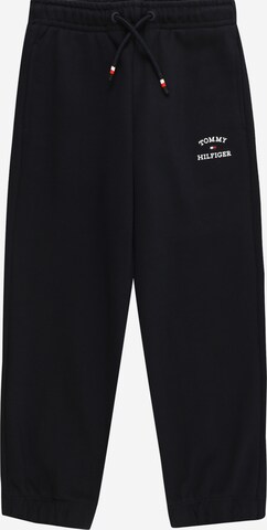 TOMMY HILFIGER Regular Broek in Blauw: voorkant