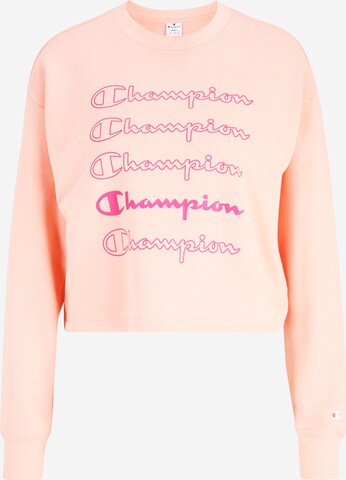 Champion Authentic Athletic Apparel Sweatshirt in Roze: voorkant