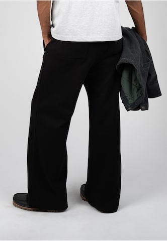 Wide leg Pantaloni 'Campus' di Prohibited in nero