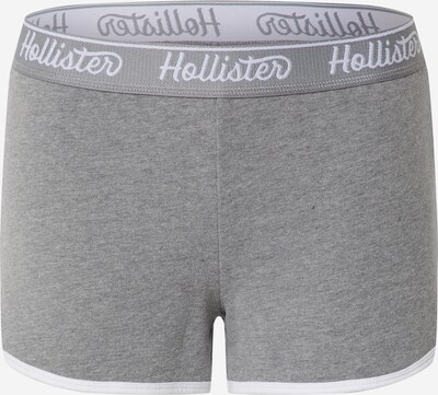 HOLLISTER Pantalon en gris / blanc, Vue avec produit