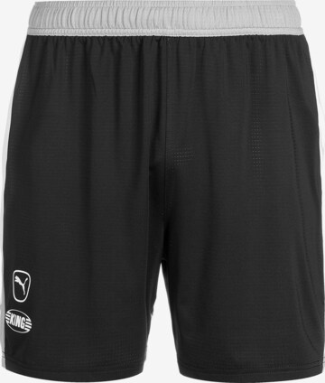 Regular Pantalon de sport 'King Pro' PUMA en noir : devant