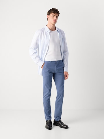 BOSS Slimfit Hose in Blau