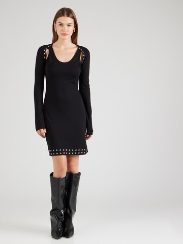 PATRIZIA PEPE - Vestido en negro: frente