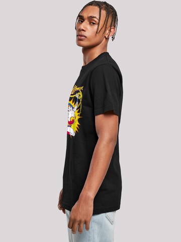 F4NT4STIC Shirt 'DC Comics Wonder Woman Vintage Leap' in Black