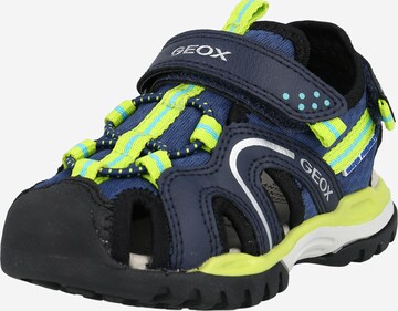 GEOX Sandals & Slippers 'Borealis' in Blue: front