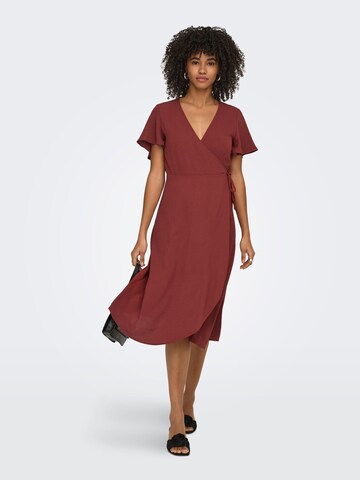ONLY - Vestido 'ONLLuca' en rojo: frente