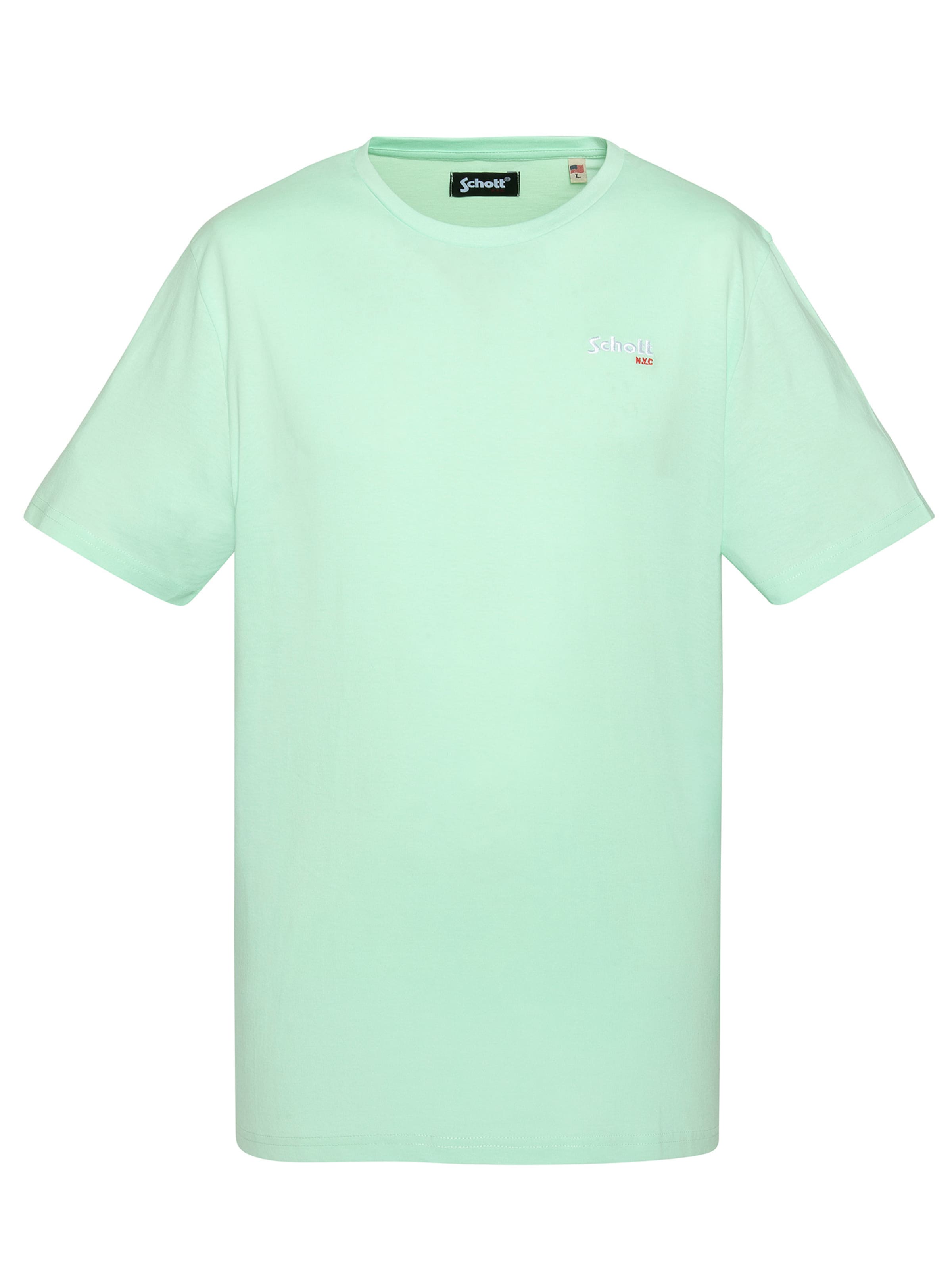 Schott NYC Shirt‌‌ in Grün: Vorderseite