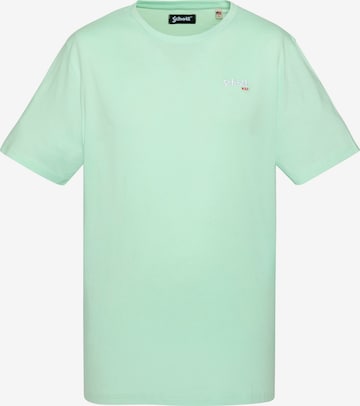 Schott NYC Shirt in Grün: Vorderseite