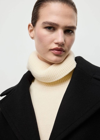 MANGO Mantel 'Love' in Schwarz