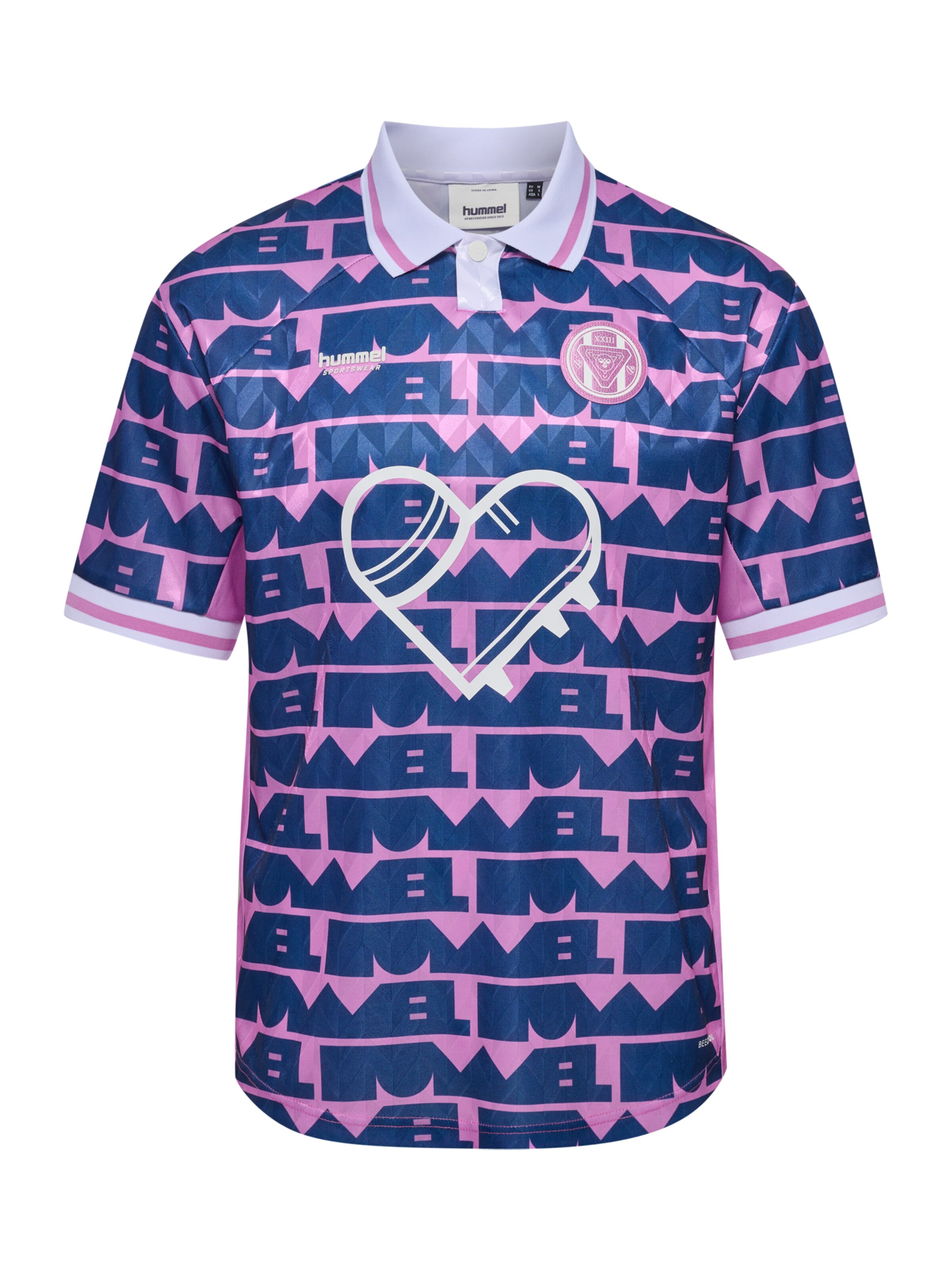 Maillot Hummel en violet : devant