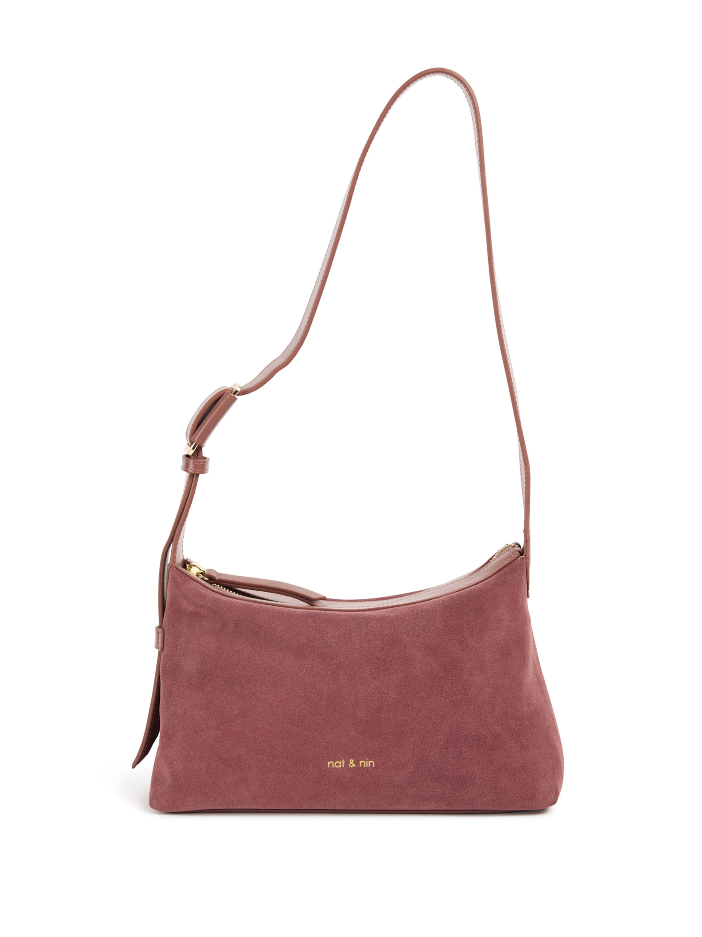 Sac à bandoulière 'BOWIE' Nat&Nin en rose : devant