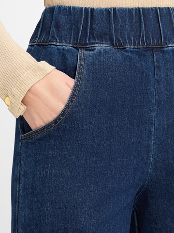 Marie Lund Wide Leg Jeans in Blau