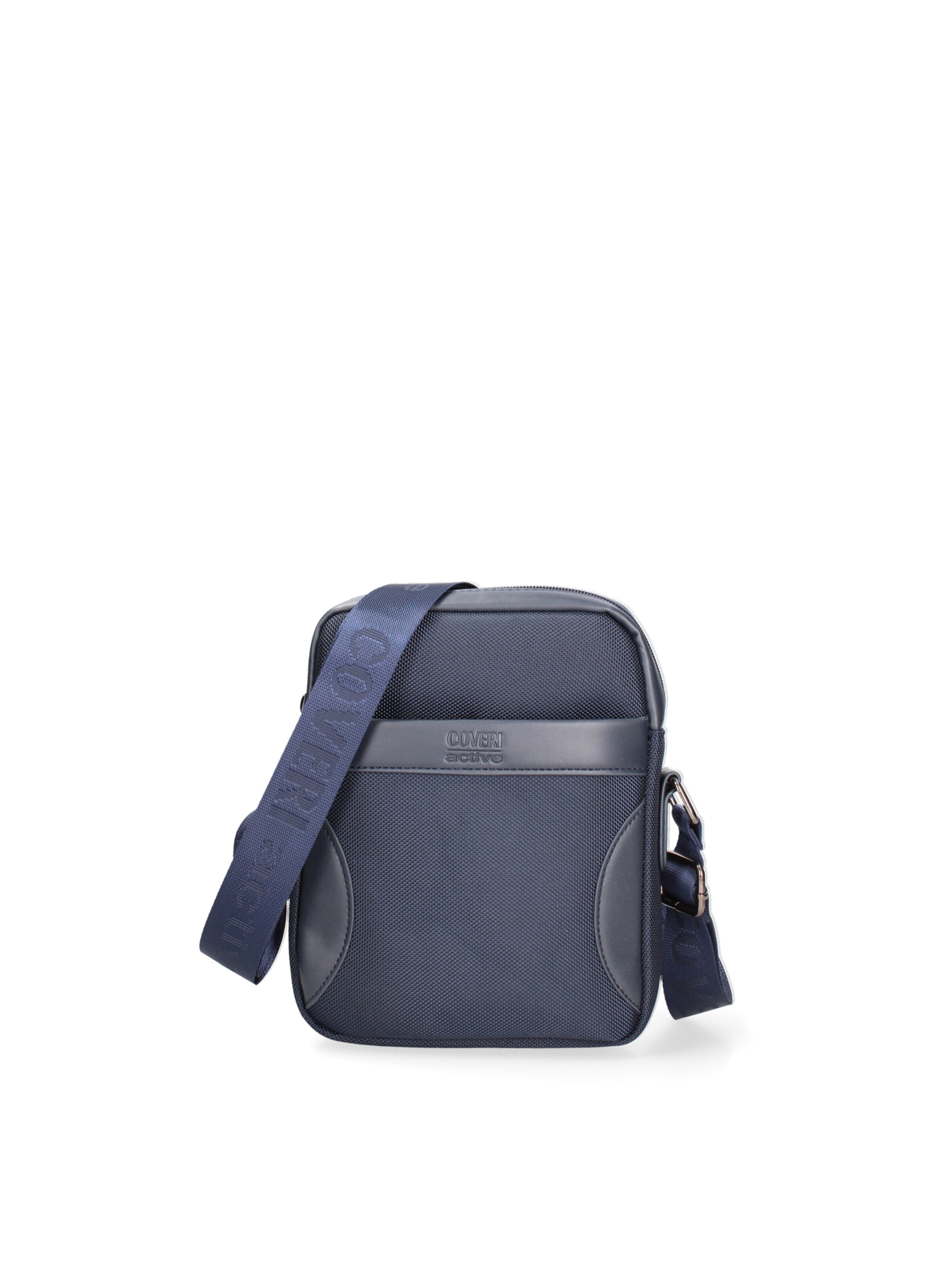 Borsa a tracolla di Coveri Collection in blu: frontale