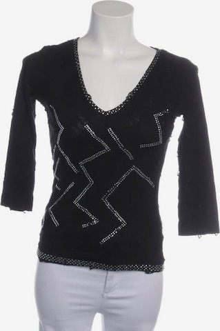 Cavalli Class Top & Shirt in XXS in Black: front