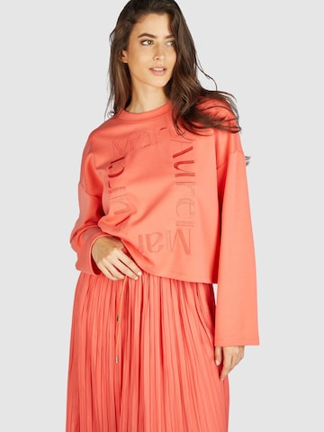 MARC AUREL Sweatshirt in Orange: front