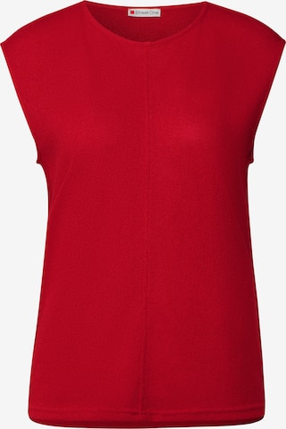 STREET ONE Stricktop in Rot: Vorderseite