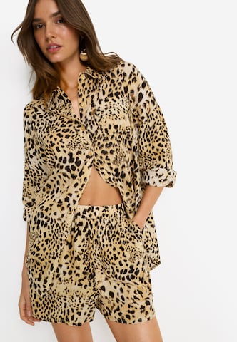 LSCN by LASCANA Blúz - barna: elől