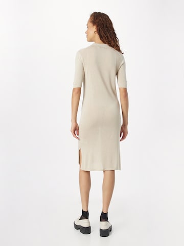 Calvin Klein Knitted dress in Beige