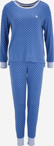 Lauren Ralph Lauren - Pijama en azul: frente