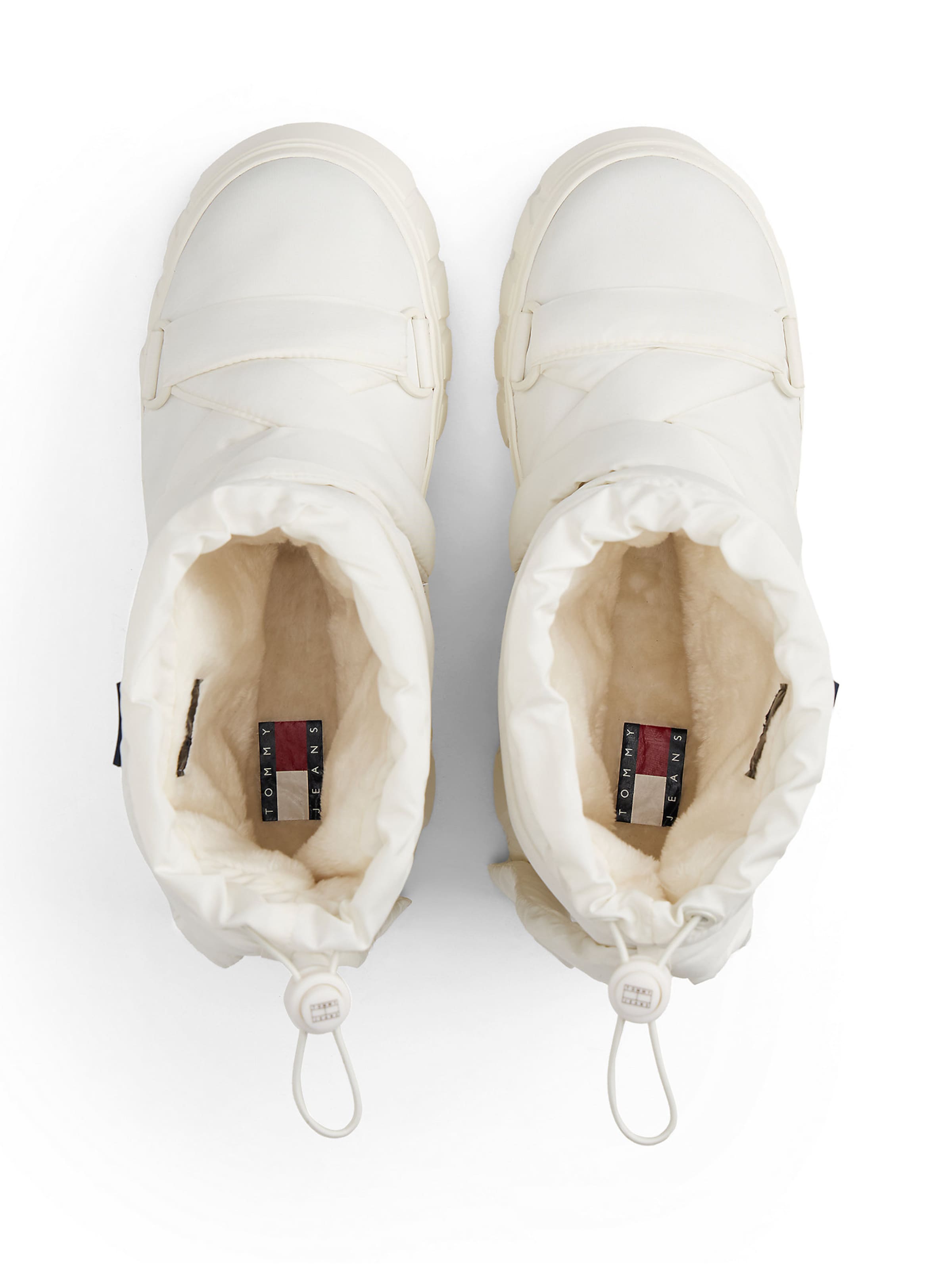 Après-ski Tommy Jeans en blanc