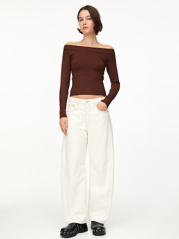 Pull&Bear Trui in Bruin