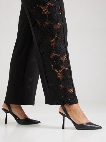 juoda Vero Moda Curve Laisvas Kelnės 'VMCNANA'