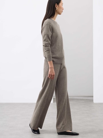 Wide Leg Pantalon Marks & Spencer en gris