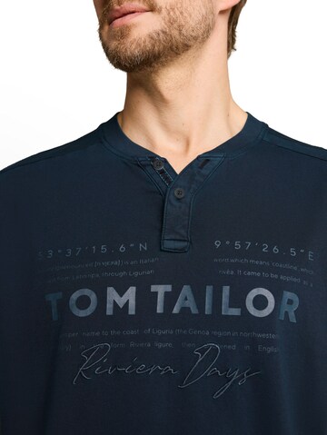 TOM TAILOR Shirt in Blue