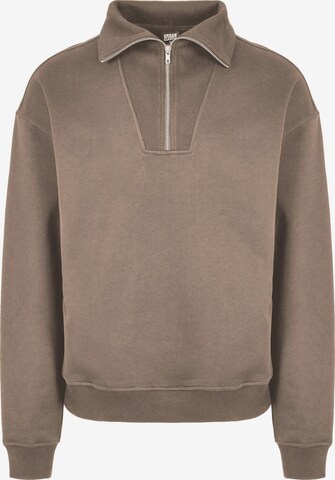 Urban Classics Sweatshirt in Green: front