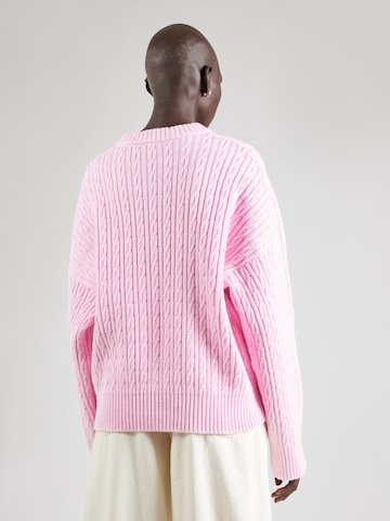 TOMMY HILFIGER Pullover 'CABLE' in Pink