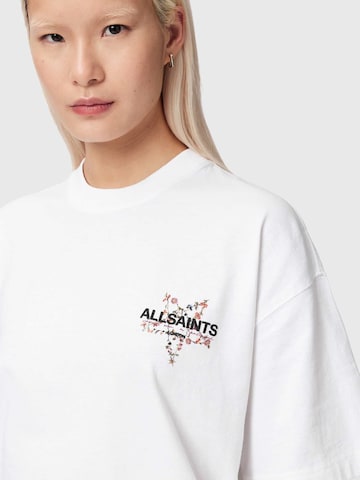 AllSaints Μπλουζάκι 'PENTACLE ETTA' σε λευκό
