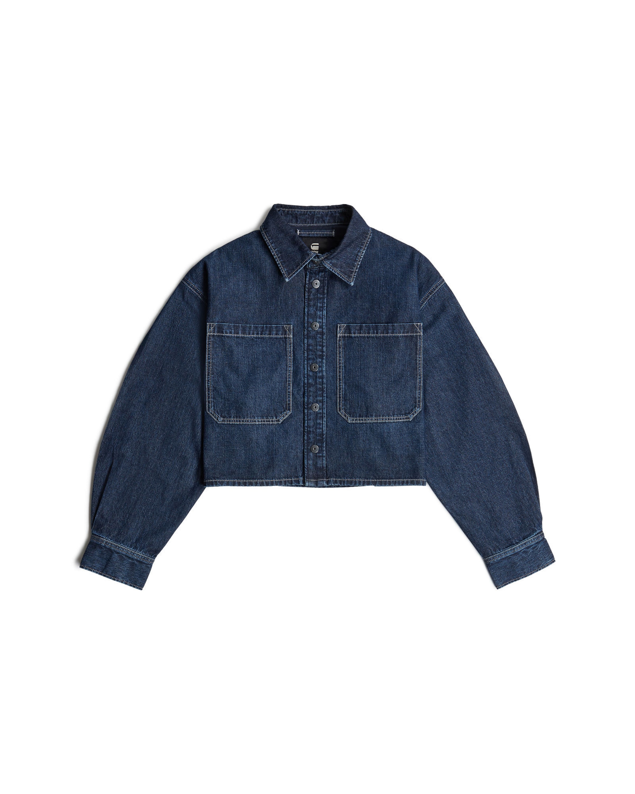 G-STAR Tussenjas in Blauw: voorkant