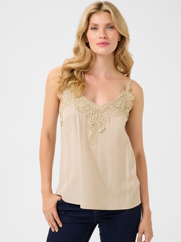 Top 'CR Anna' di Cream in grigio: frontale