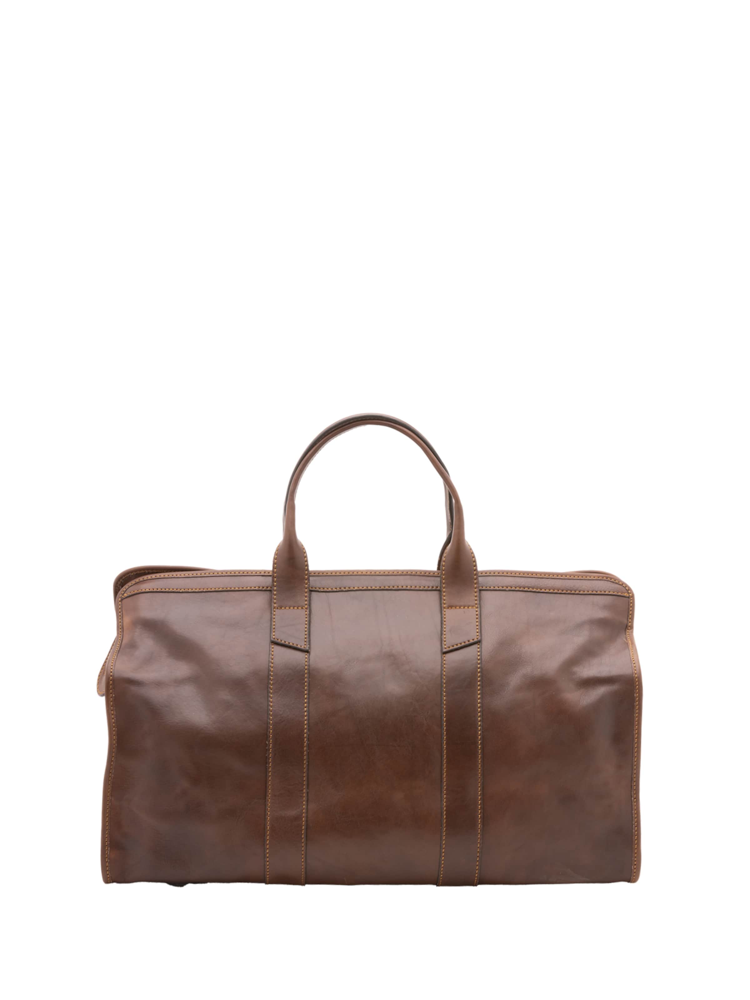 Sac de voyage Viola Castellani en marron : devant