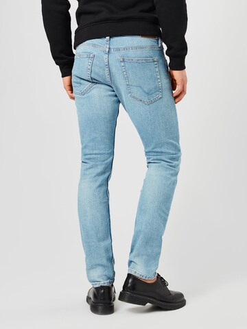 ESPRIT Slimfit Jeans i blå