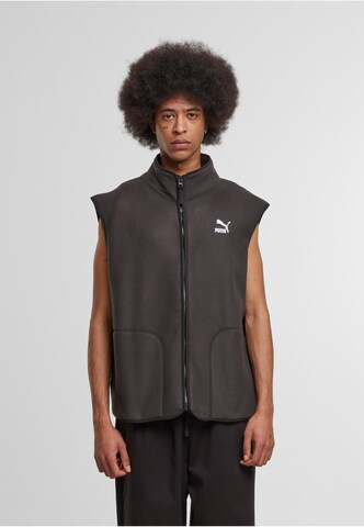 PUMA Bodywarmer in Zwart: voorkant
