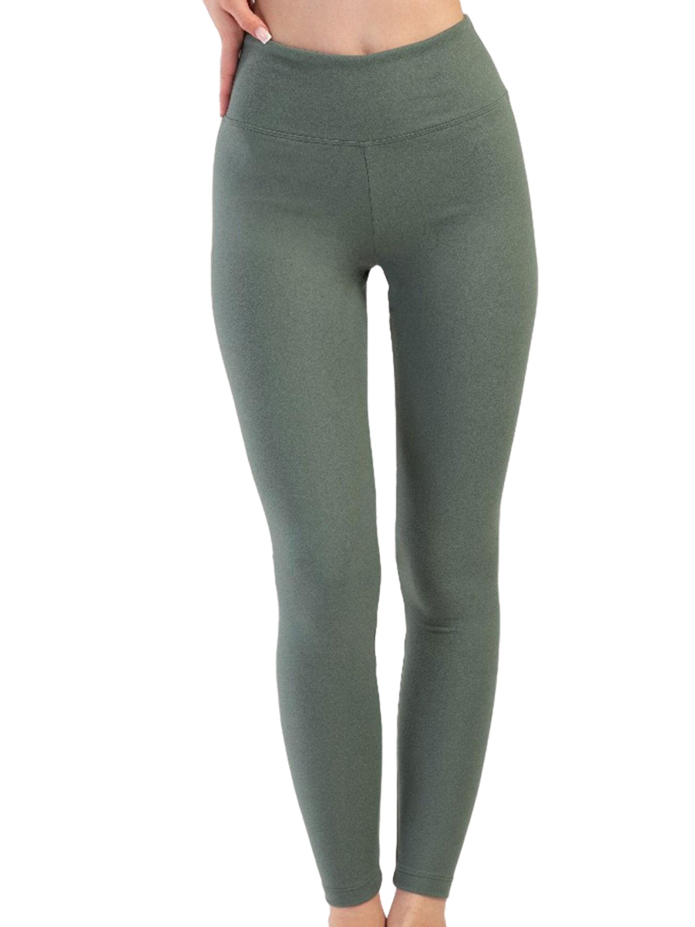 C&City Skinny Leggings in Green: front