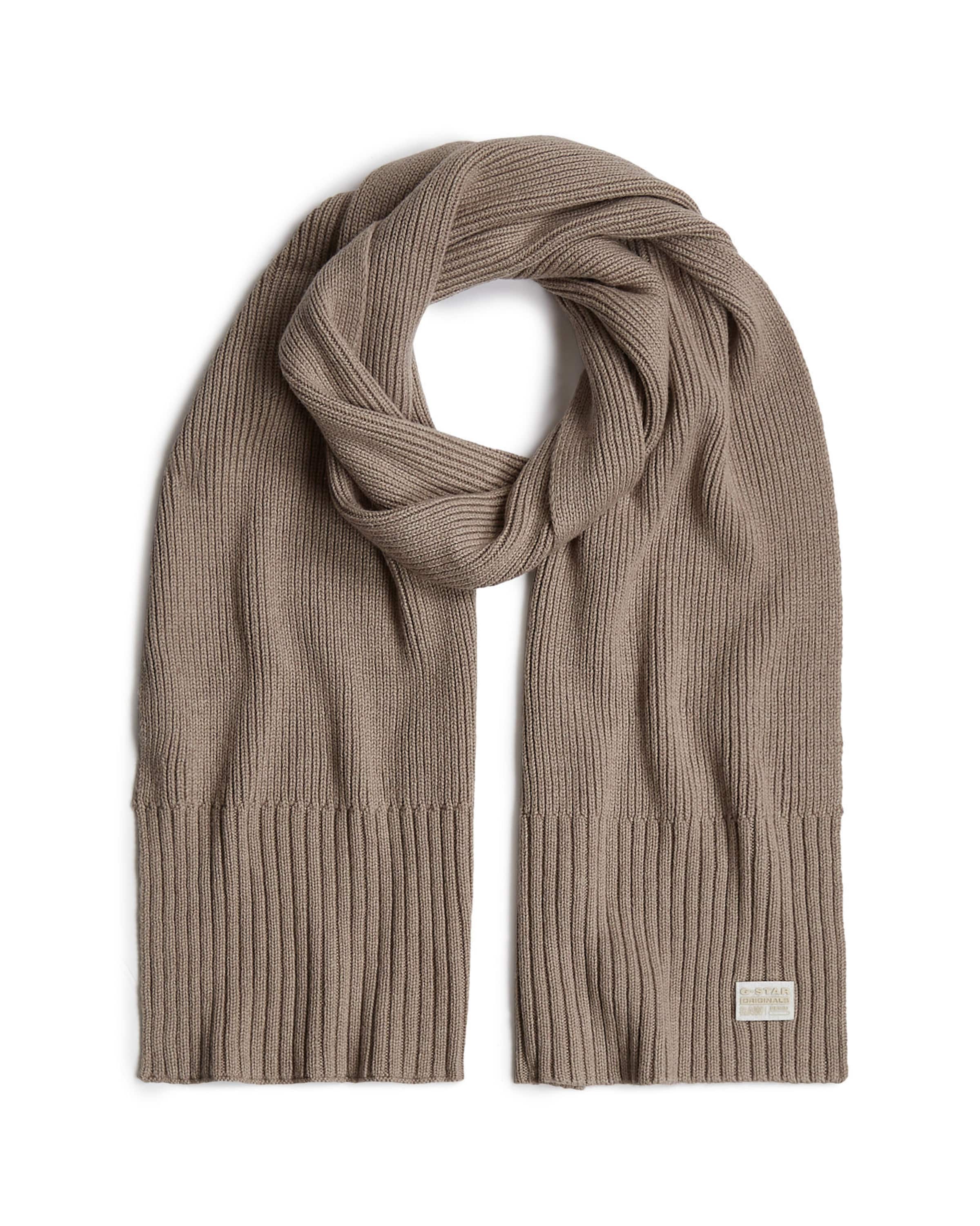 G-STAR Scarf 'Geffo' in Grey: front