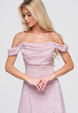 Ombre Abendkleid 'DLR388' in Pink