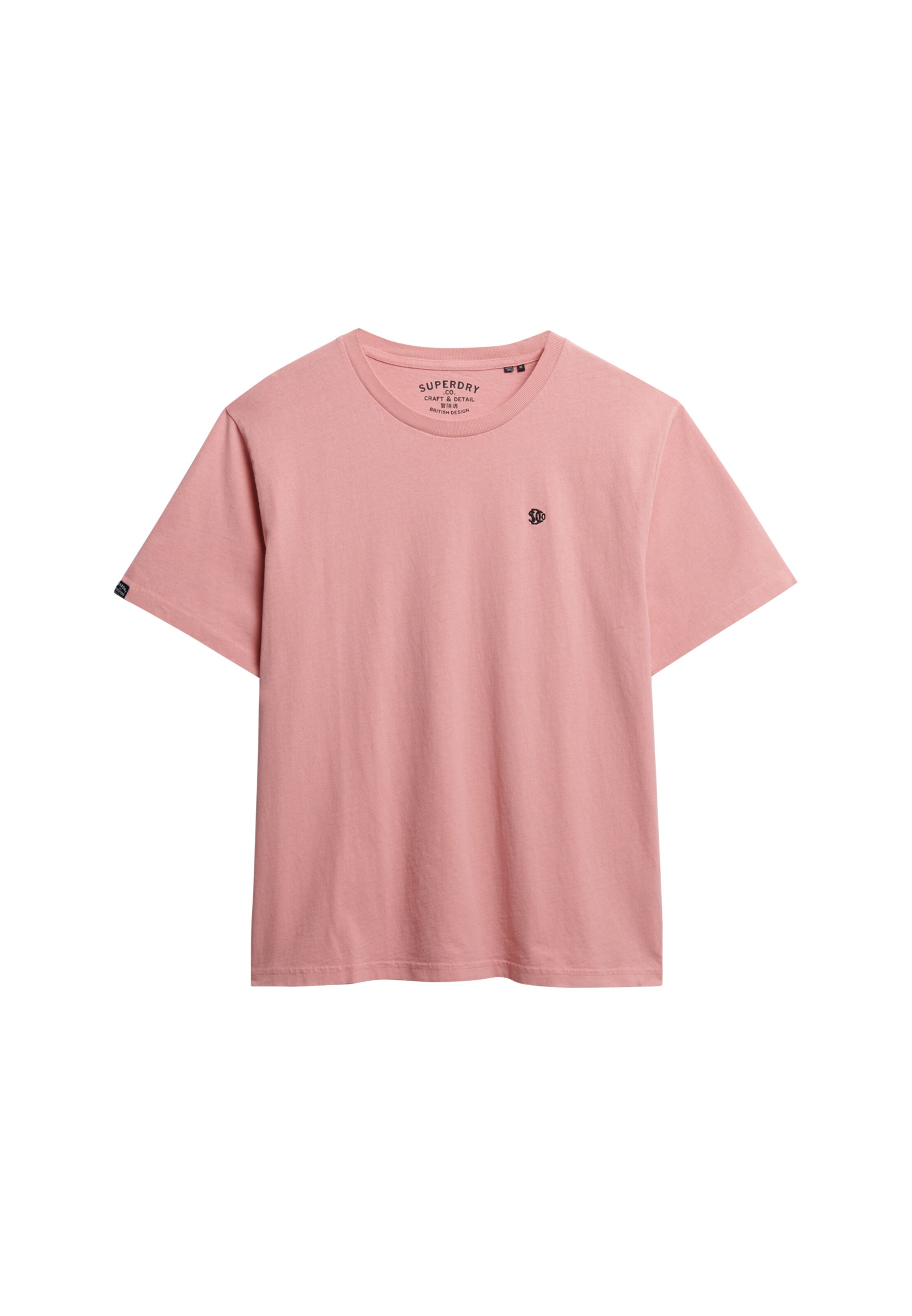 T-Shirt 'Essentials' Superdry en rose : devant