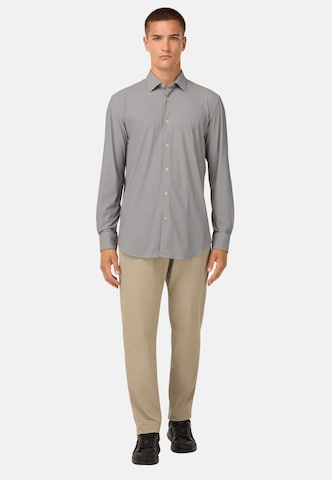 Coupe regular Chemise Boggi Milano en gris