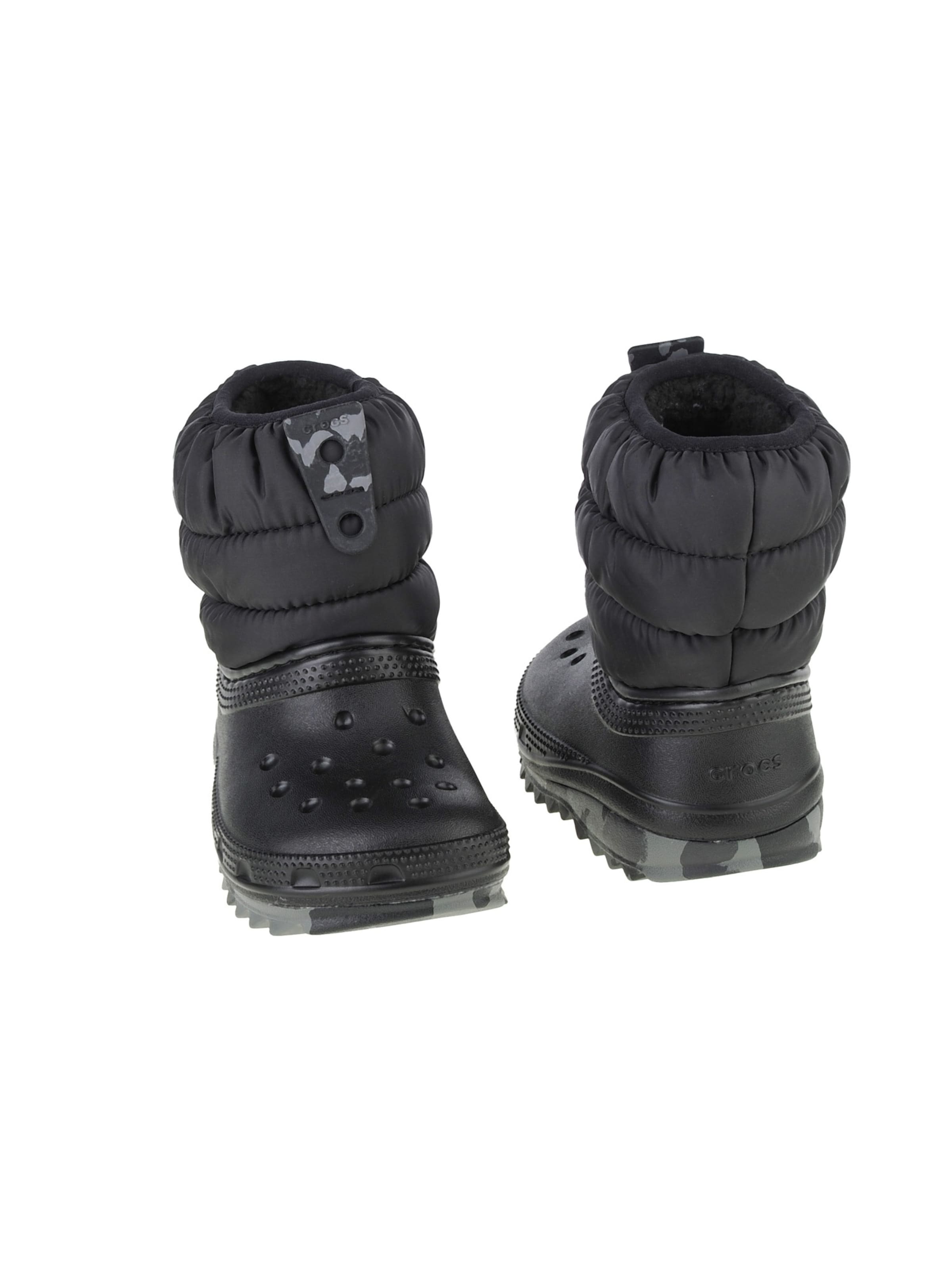 Crocs Snowboots 'Classic Neo Puff Boot Toddler'‌‌‌‌ in Schwarz