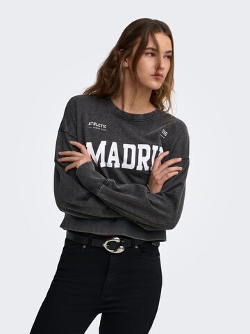 ONLY Sweatshirt in Zwart