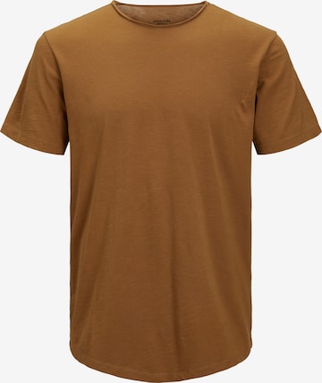 T-Shirt 'Basher' JACK & JONES en marron : devant