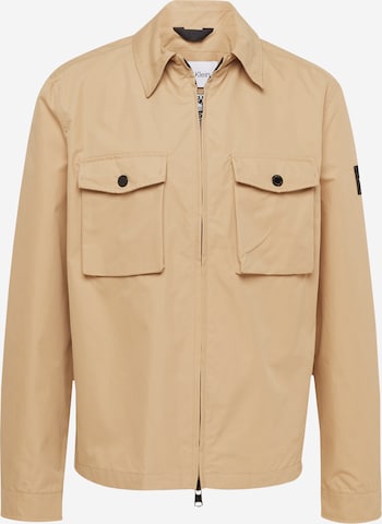 Veste mi-saison Calvin Klein en beige : devant