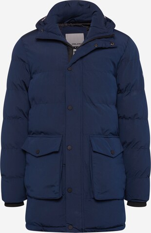 BLEND Winter Jacket in Blue: front