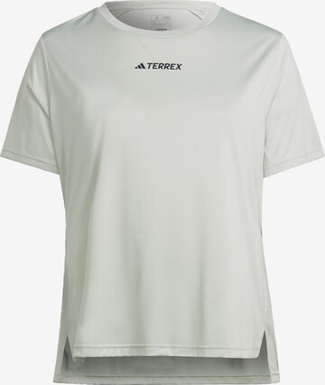 ADIDAS TERREX Functioneel shirt 'Multi' in Groen: voorkant