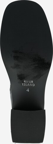 Bottines River Island en noir