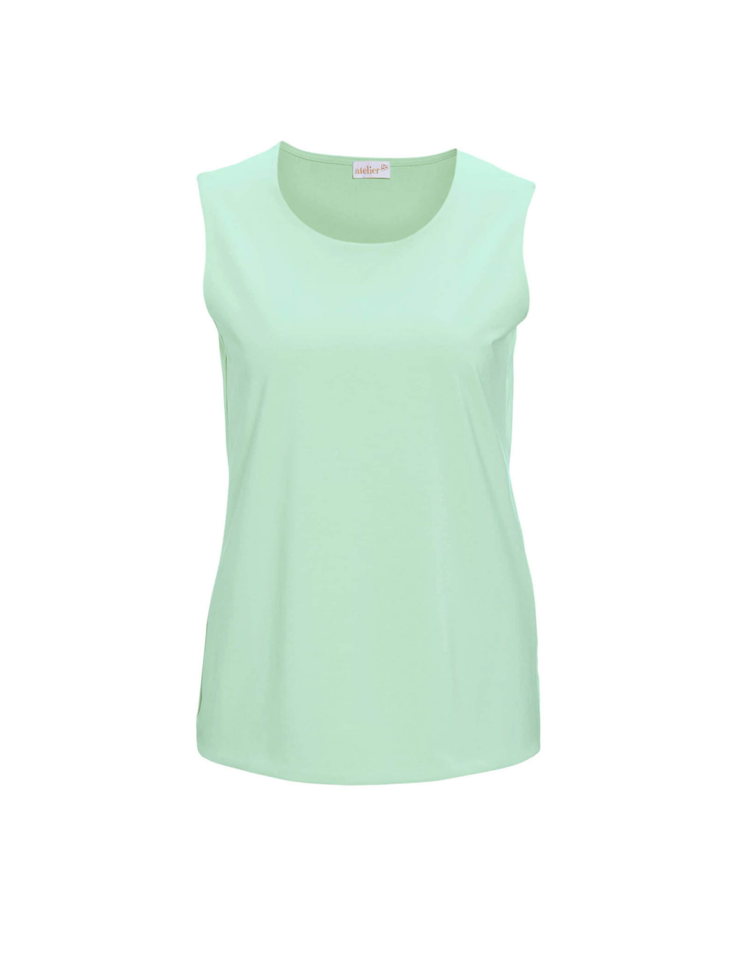 Goldner Top in Grün: Vorderseite